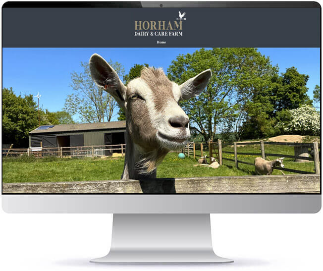 care farm website design