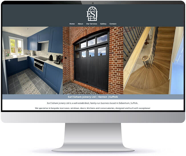 joinery website design