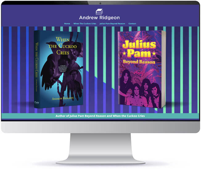 author website design