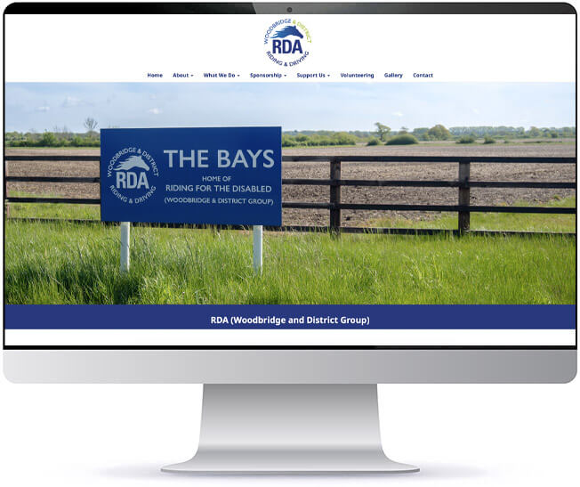 horse riding website design