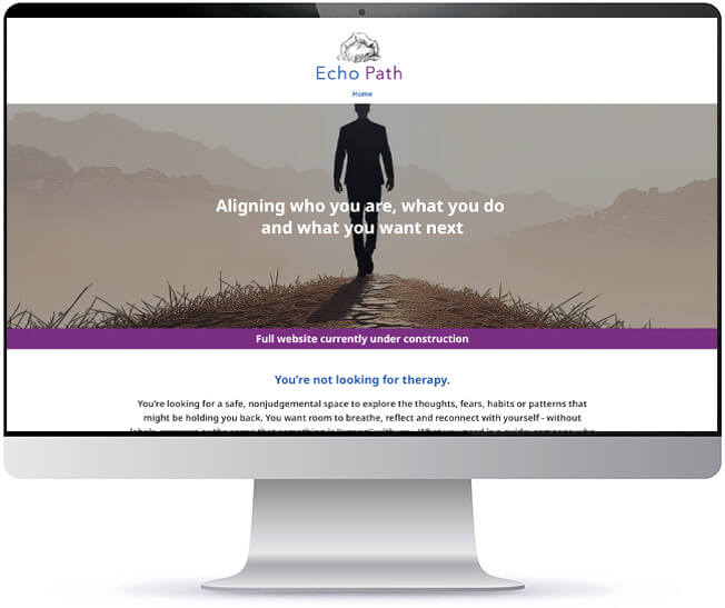 therapy website design