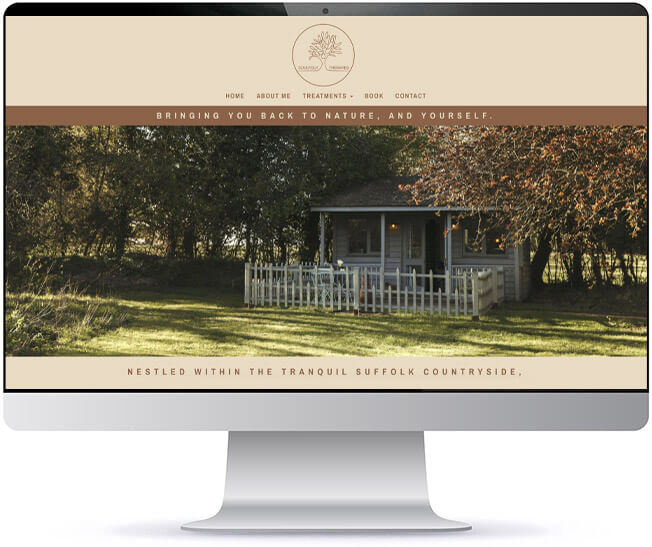 therapist website design